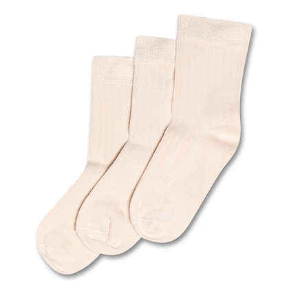 Minipop Bamboo Strømper MP34 (3pak.) - Off white
